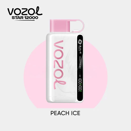 Vozol Star 12000 Peach ice